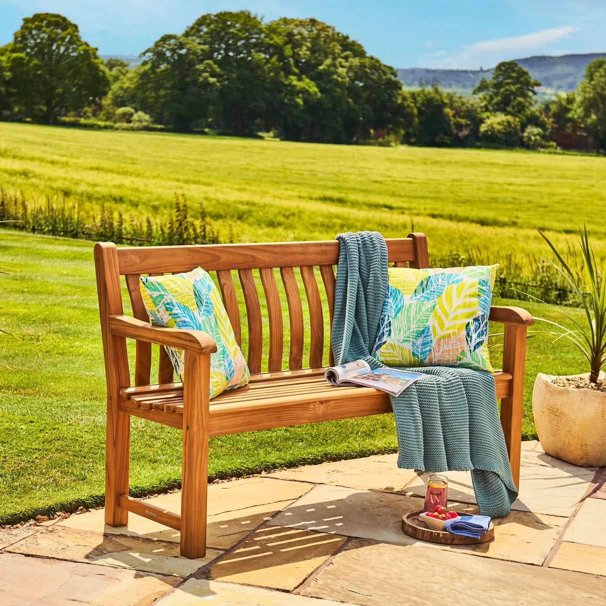 Alexander Rose Teak St George Bench - 5ft