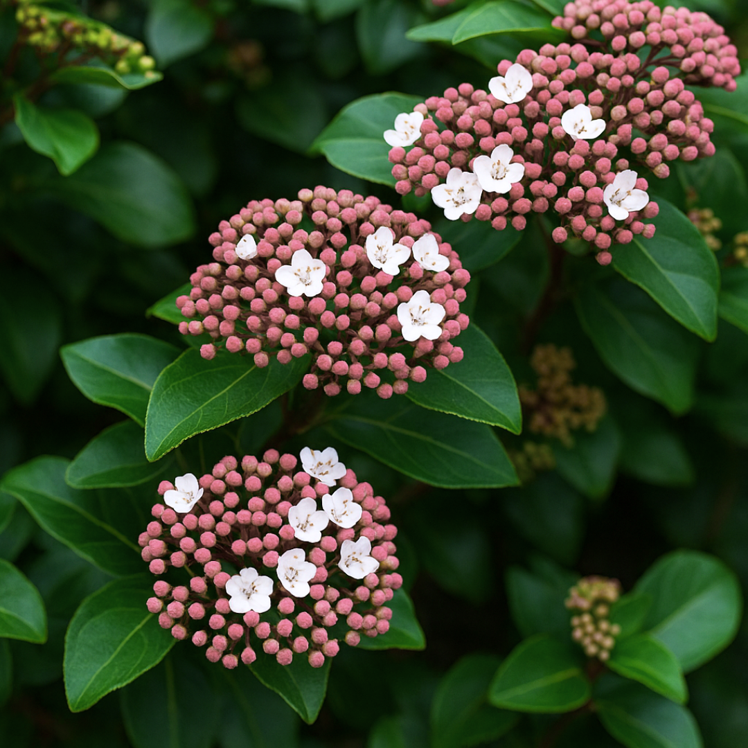 Viburnum bodnantense Lisarose 3L at Cedar Nursery Surrey