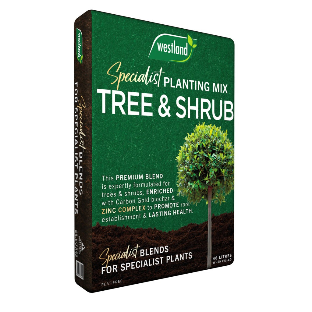 Tree and Shrub Planting and Potting Mix Compost - 46 Litres - Cedar Nursery - Plants and Outdoor Living
