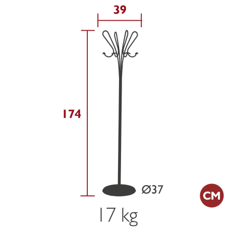 Accroche Coeurs Coat Stand - Cedar Nursery - Plants and Outdoor Living