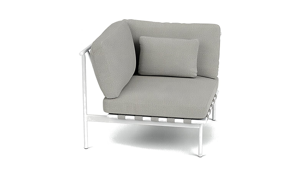 Around Lounge Single Module with Aluminium Arm - Cedar Nursery - Plants and Outdoor Living