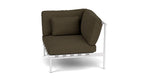 Around Lounge Single Module with Aluminium Arm - Cedar Nursery - Plants and Outdoor Living