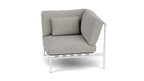 Around Lounge Single Module with Aluminium Arm - Cedar Nursery - Plants and Outdoor Living