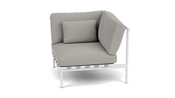 Around Lounge Single Module with Aluminium Arm - Cedar Nursery - Plants and Outdoor Living