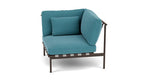 Around Lounge Single Module with Aluminium Arm - Cedar Nursery - Plants and Outdoor Living