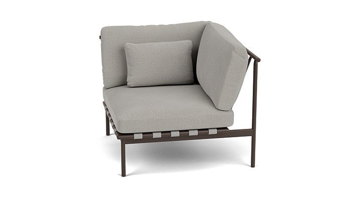 Around Lounge Single Module with Aluminium Arm - Cedar Nursery - Plants and Outdoor Living