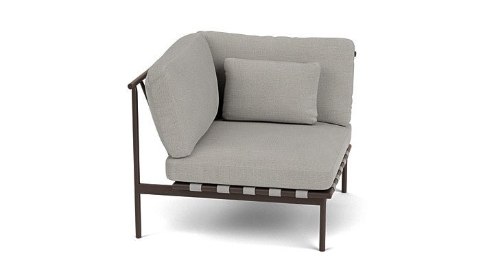 Around Lounge Single Module with Aluminium Arm - Cedar Nursery - Plants and Outdoor Living