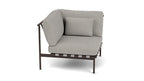 Around Lounge Single Module with Aluminium Arm - Cedar Nursery - Plants and Outdoor Living