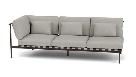 Around Lounge Triple Module with Aluminium Arm - Cedar Nursery - Plants and Outdoor Living