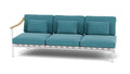 Around Lounge Triple Module with Teak Arm - Cedar Nursery - Plants and Outdoor Living