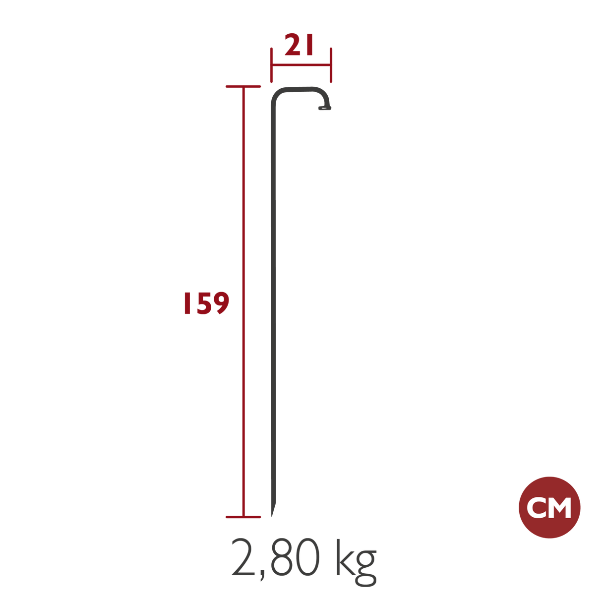 Balad Spike Stand - Cedar Nursery - Plants and Outdoor Living