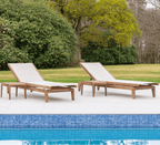 Bolney Sunbed Side Table - Cedar Nursery - Plants and Outdoor Living