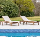 Bolney Sunbed Side Table - Cedar Nursery - Plants and Outdoor Living