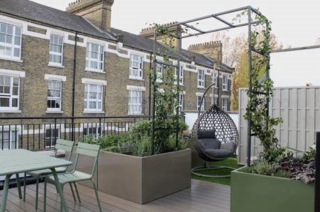 Bespoke planters for commercial client