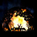 English Country Sphere Firepit - Cedar Nursery - Plants and Outdoor Living
