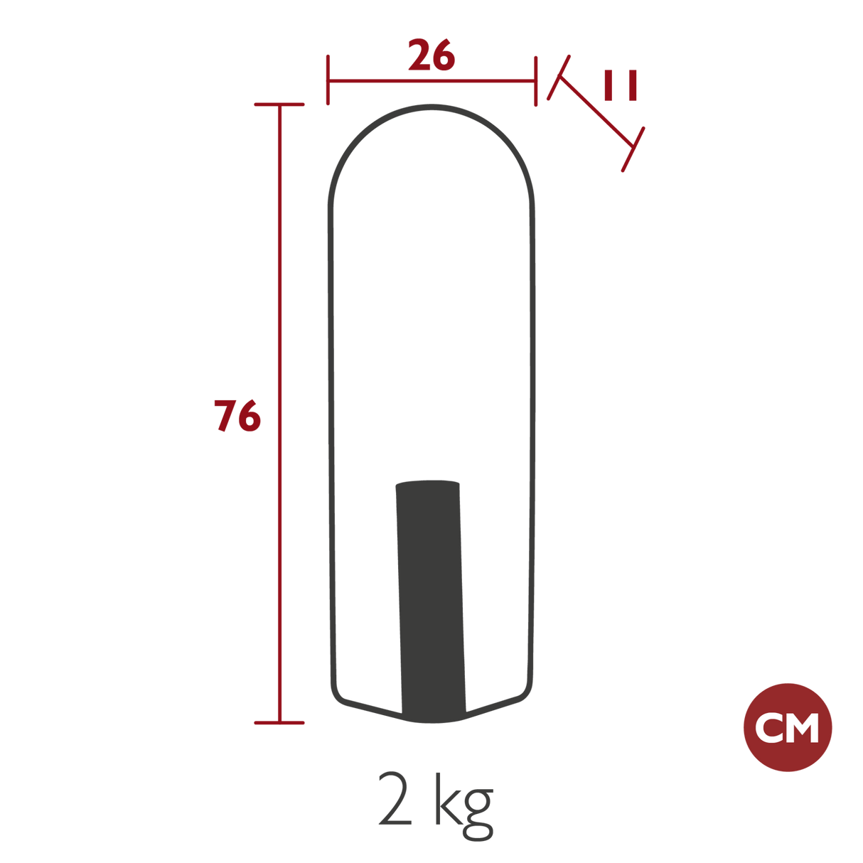 Itac Cylindrical Vase - Cedar Nursery - Plants and Outdoor Living