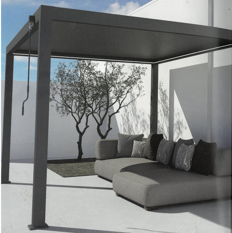 KinG Canopy Manual Pergola - Cedar Nursery - Plants and Outdoor Living