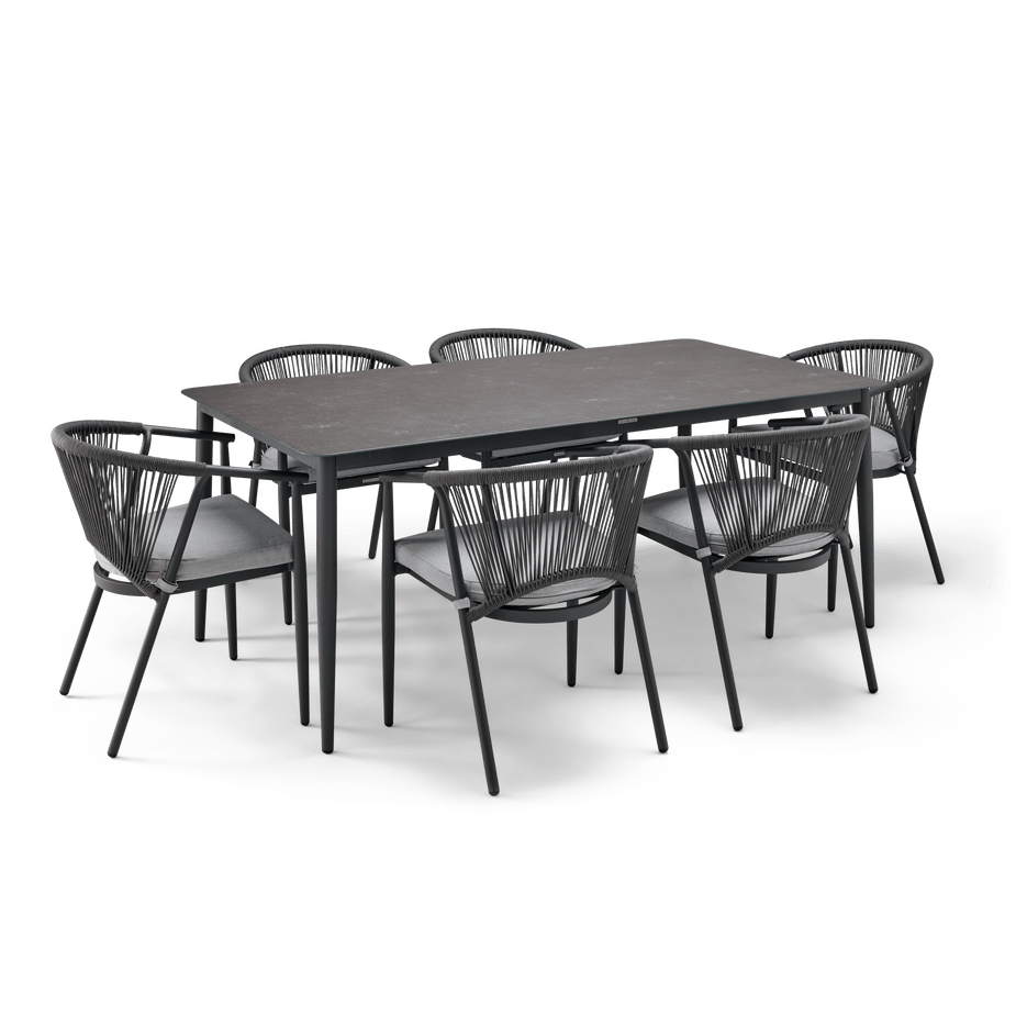 Kyoto Rectangular Dining Set - Cedar Nursery - Plants and Outdoor Living