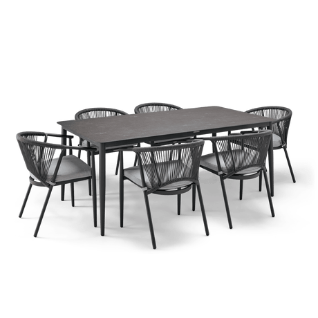 Kyoto Rectangular Dining Set - Cedar Nursery - Plants and Outdoor Living