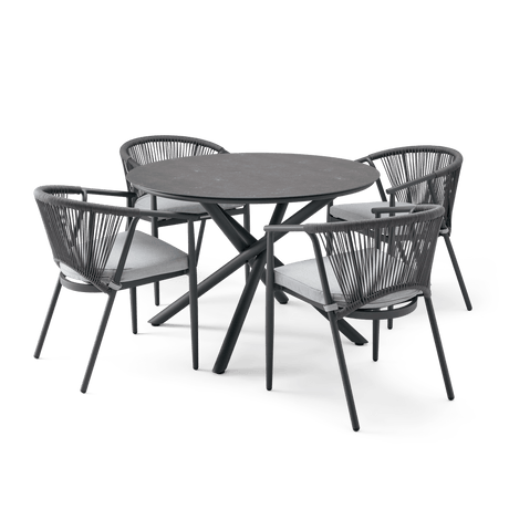 Kyoto Round Dining Set - Cedar Nursery - Plants and Outdoor Living