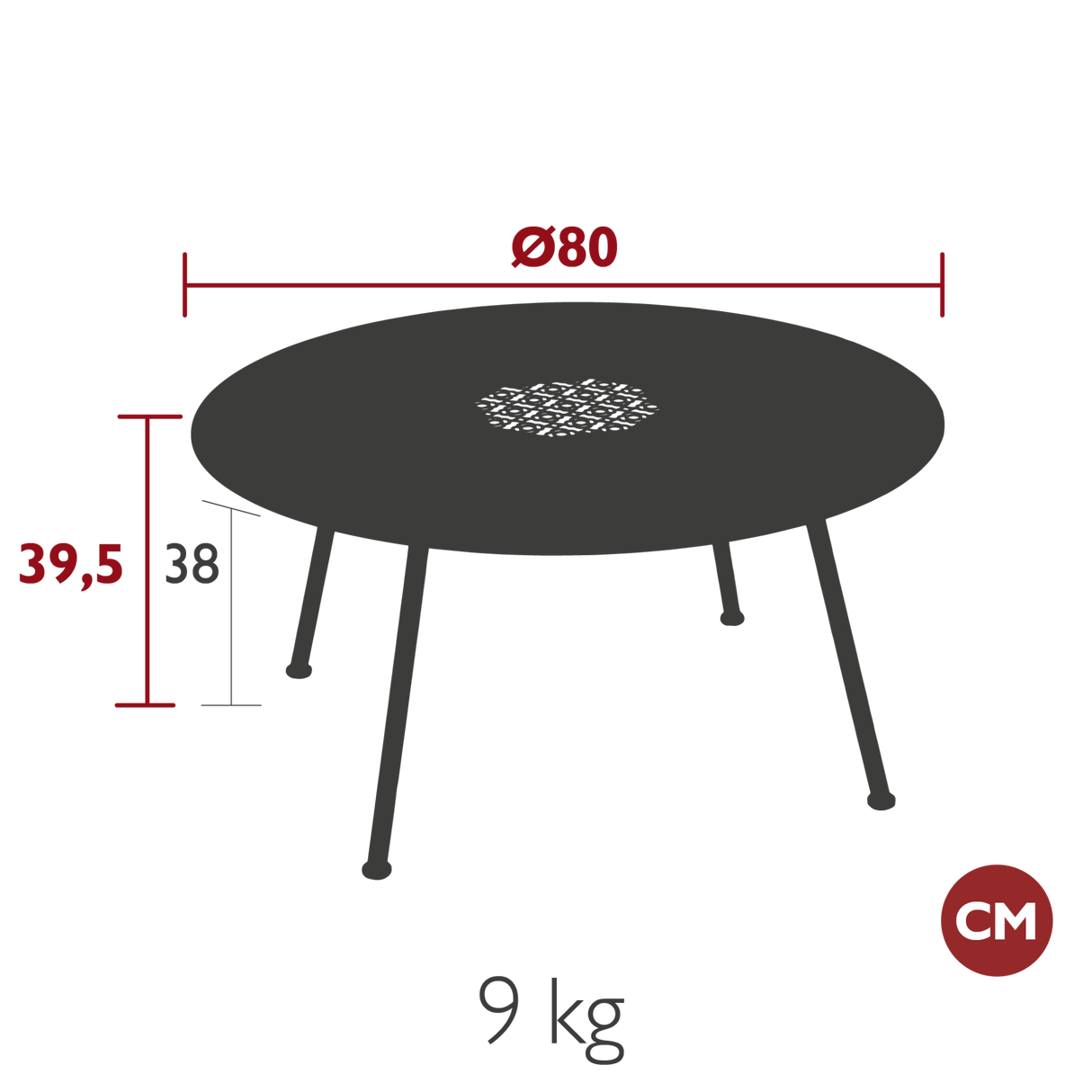 Lorette Low Table - Cedar Nursery - Plants and Outdoor Living