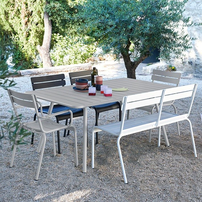 Luxembourg 3 - Seater Bench with Backrest - Cedar Nursery - Plants and Outdoor Living