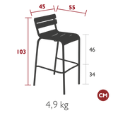 Luxembourg Bar Chair - Cedar Nursery - Plants and Outdoor Living