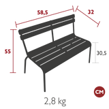 Luxembourg Kid Bench - Cedar Nursery - Plants and Outdoor Living