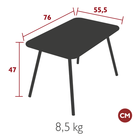 Luxembourg Kid Rectangular Table - Cedar Nursery - Plants and Outdoor Living