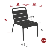 Luxembourg Lounge Chair - Cedar Nursery - Plants and Outdoor Living