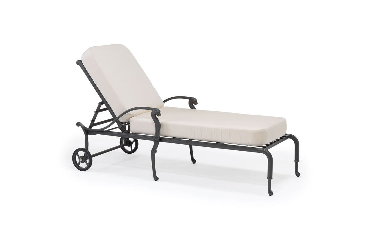 Luxor Aluminium Lounger - Luxor Collection by Oxleys outdoor furniture