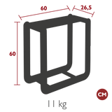 Nevado Log Holder - Cedar Nursery - Plants and Outdoor Living