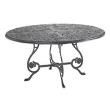 Octavia 1600mm Round Aluminium Dining Table for Gardens - Octavia Collection by Oxleys outdoor furniture