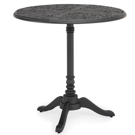 Octavia 750mm Aluminium Pedestal Garden Table - Octavia Collection by Oxleys outdoor furniture