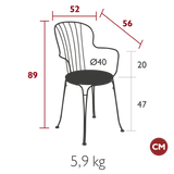 Opera Armchair - Cedar Nursery - Plants and Outdoor Living