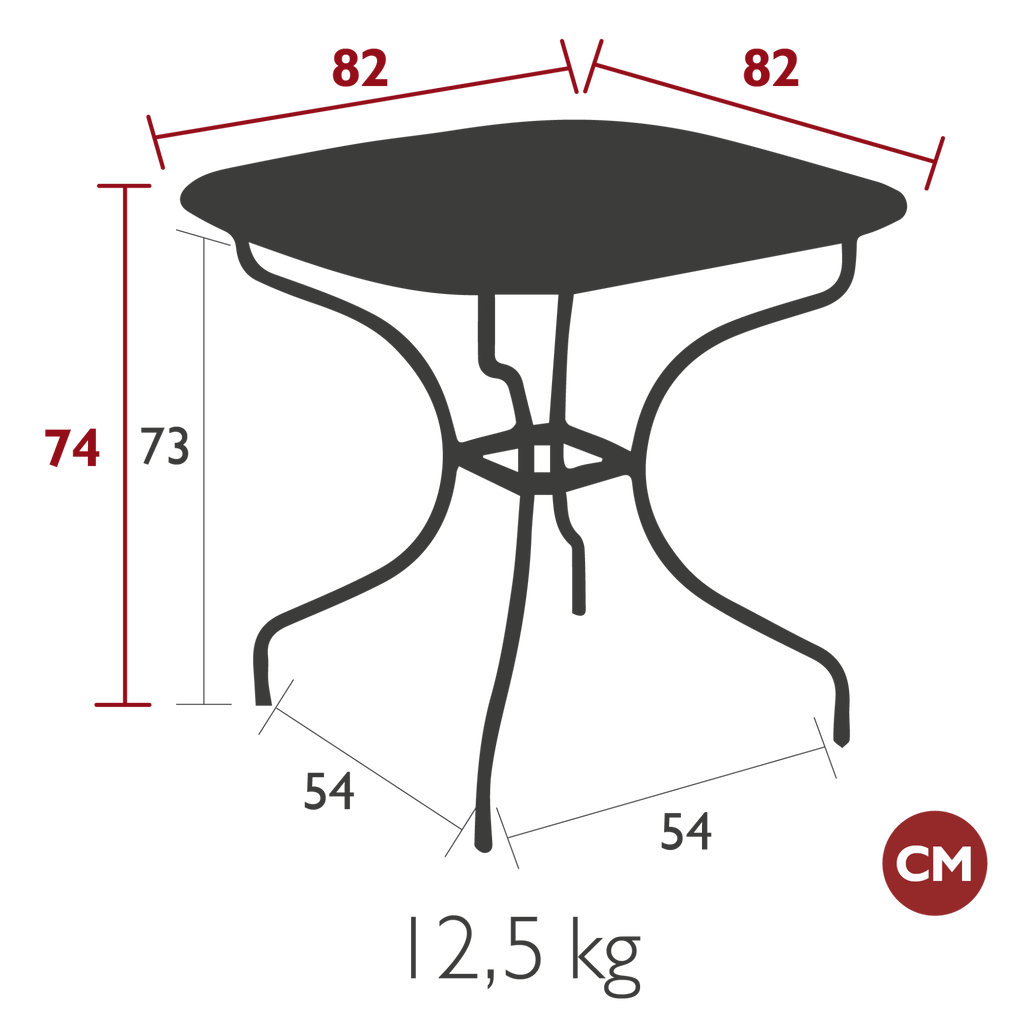 Opera Carronde Table - Cedar Nursery - Plants and Outdoor Living
