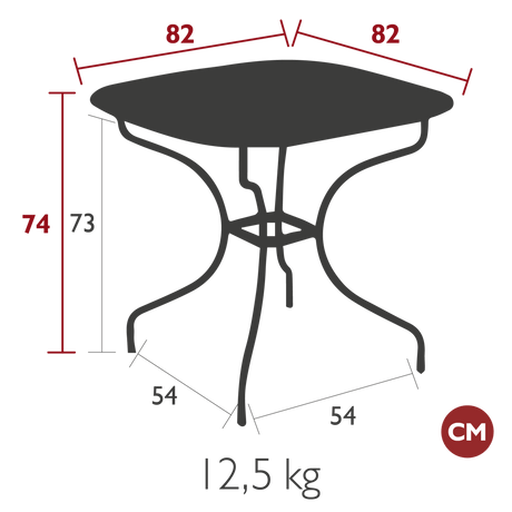 Opera Carronde Table - Cedar Nursery - Plants and Outdoor Living