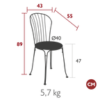Opera Chair - Cedar Nursery - Plants and Outdoor Living