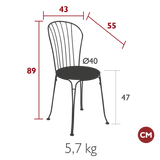 Opera Chair - Cedar Nursery - Plants and Outdoor Living
