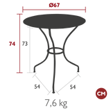 Opera Round Table - Cedar Nursery - Plants and Outdoor Living