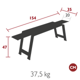 Origami Bench - Cedar Nursery - Plants and Outdoor Living