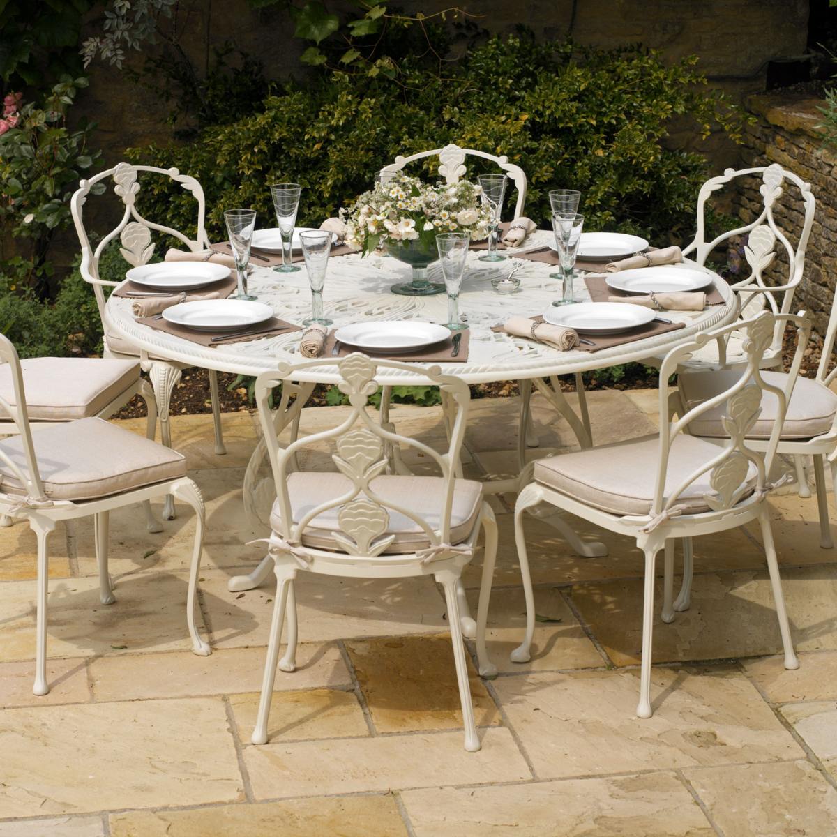 Octavia Round Table | Luxury Outdoor Furniture | Cedar Nursery – Cedar ...