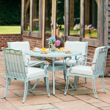 Scroll outdoor table by Oxleys. Available at Cedar Nursery, Surrey