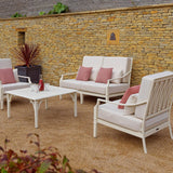 Oxley's 2 seater outdoor sofa. Available from Cedar Nursery, Surrey