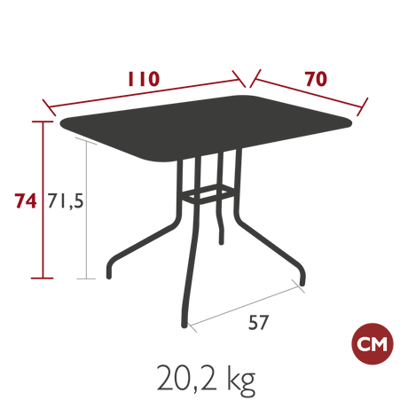 Petale Table - Cedar Nursery - Plants and Outdoor Living