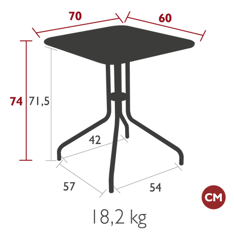 Petale Table - Cedar Nursery - Plants and Outdoor Living
