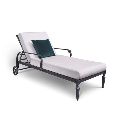Petrosphere Aluminium Lounger - Petrosphere Collection by Oxleys outdoor furniture