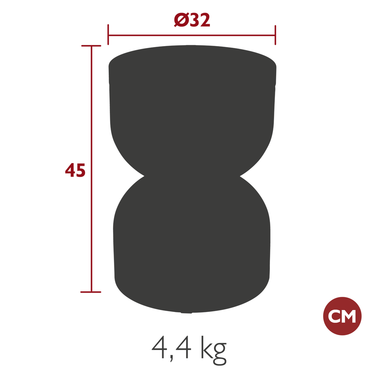 Piapolo Stool - Cedar Nursery - Plants and Outdoor Living