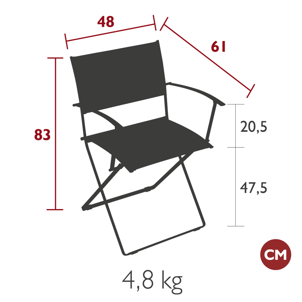 Plein Air Chair - Cedar Nursery - Plants and Outdoor Living