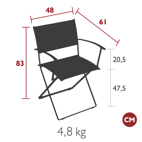Plein Air Chair - Cedar Nursery - Plants and Outdoor Living